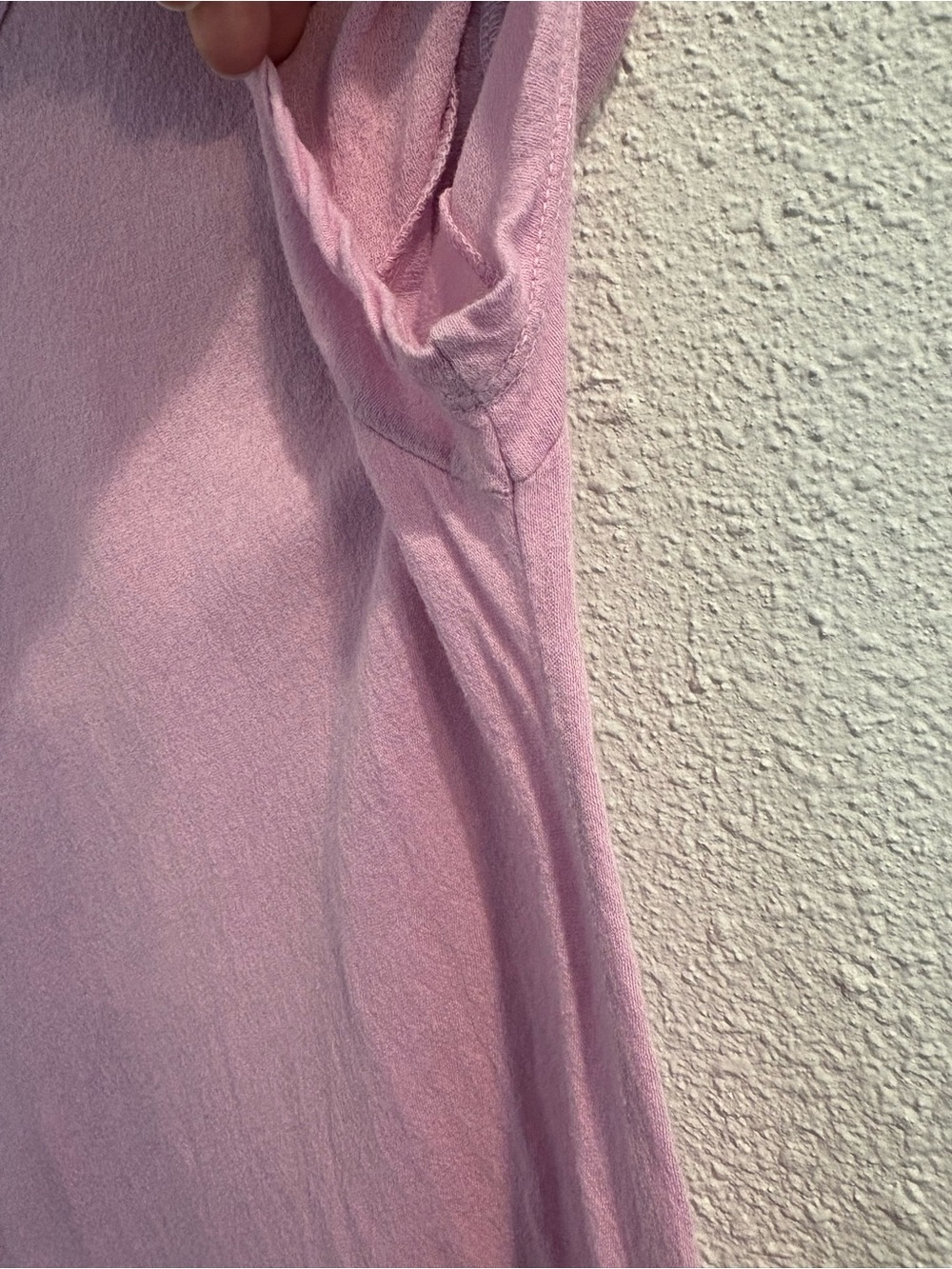 James Perse Pink Short Sleeve Crew Tee 100% cotton (size 0) - Picture 3 of 5